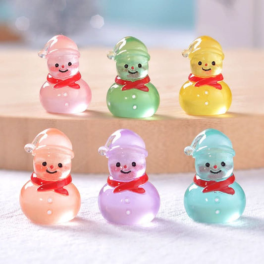 911 Luminous Snowman Lucky Pair Pick in livestream (2pcs/bag）