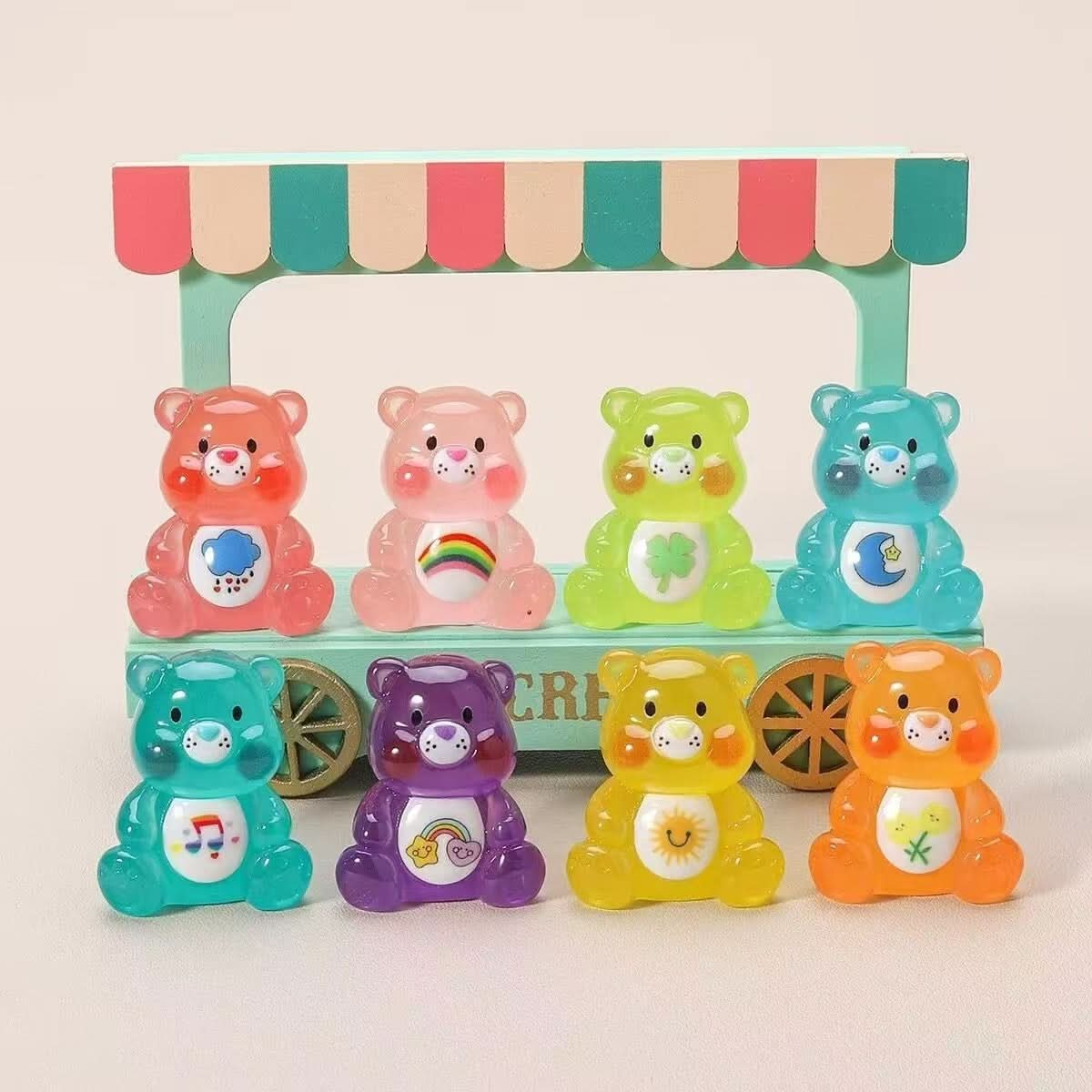 🔥【Hot】920 Luminous Carebear Lucky Pair Pick in livestream (1pcs/bag）