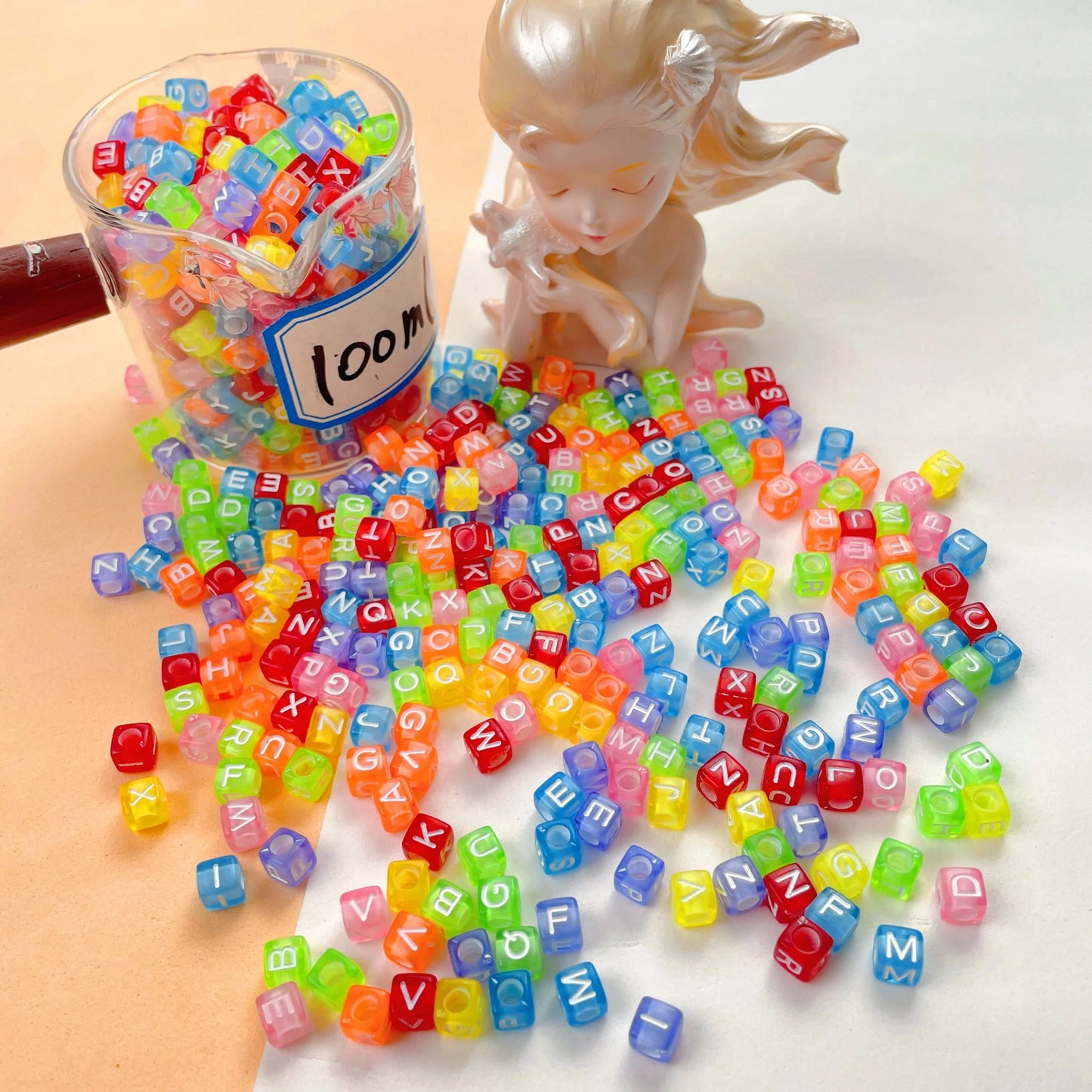 MITO 429 Colourful Letter Beads