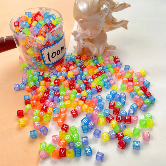 MITO 429 Colourful Letter Beads