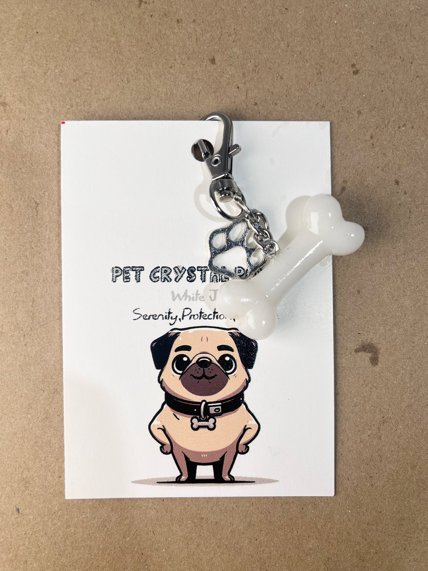 705 Crystal Dog Bone Pet Pendant-Gentle Comfort for the Soul