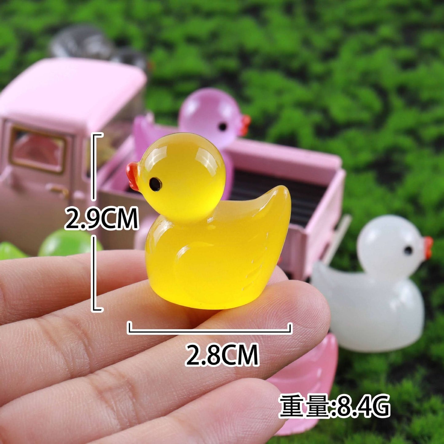 🔥【New】925 Luminous Mother Duck(Big Size) Lucky Pair Pick in livestream (1 pc/bag）