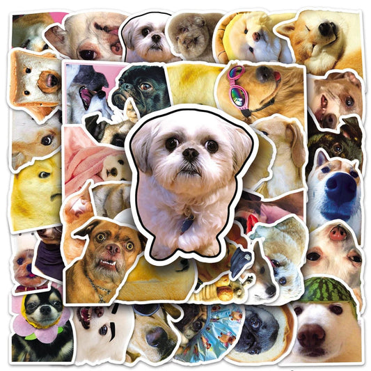 930 Dog Emoji Stickers Lucky Color Pick in Livestream