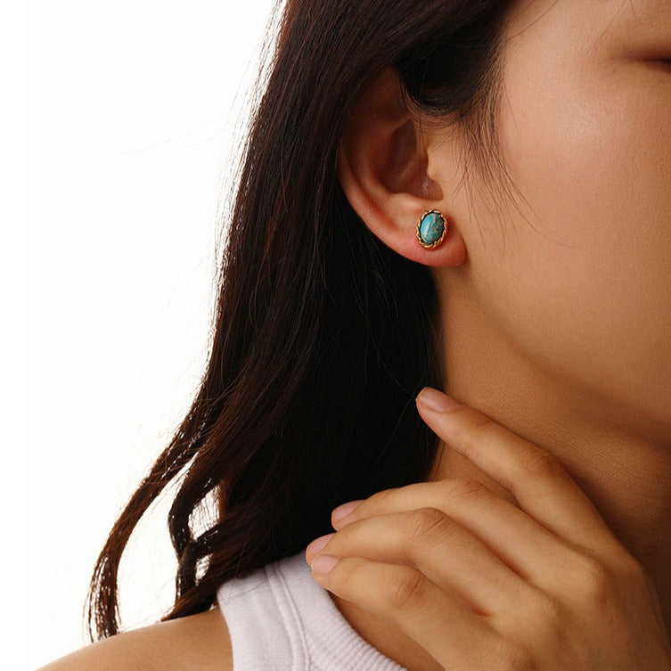 3022 Exquisite Turquoise Earrings