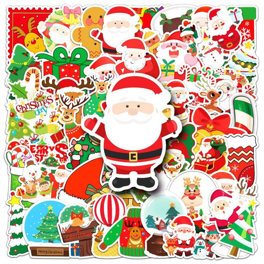 928 Christmas Stickers Lucky Color Pick in Livestream